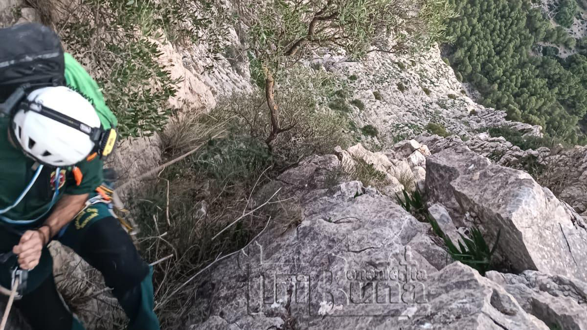 rescate escalador fallecido montaña greim marca agua alora malaga