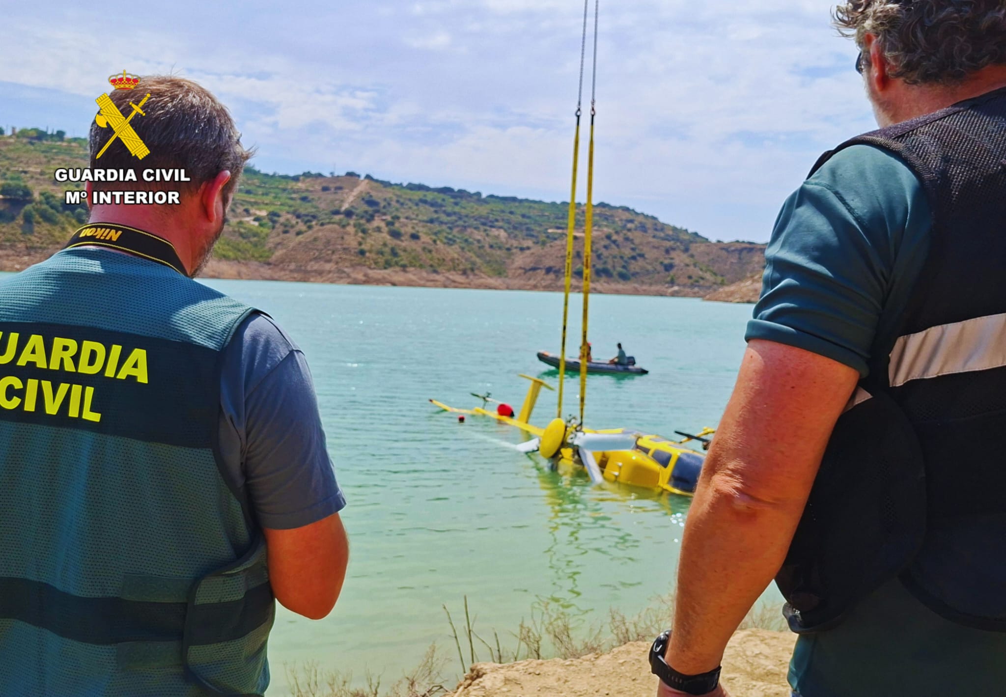 rescate helicoptero extinción accidentado 3