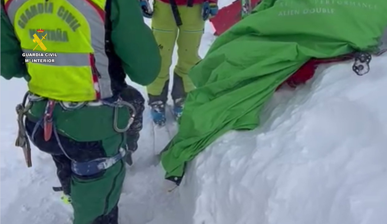 rescate montaña greim huesca