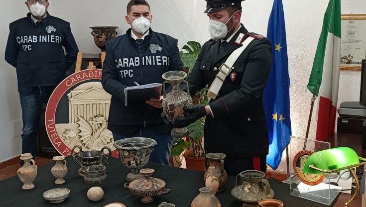 restos arqueologicos carabinieri