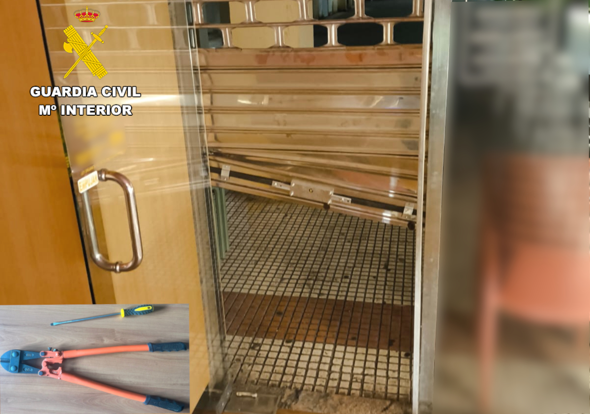 robo establecimiento saron