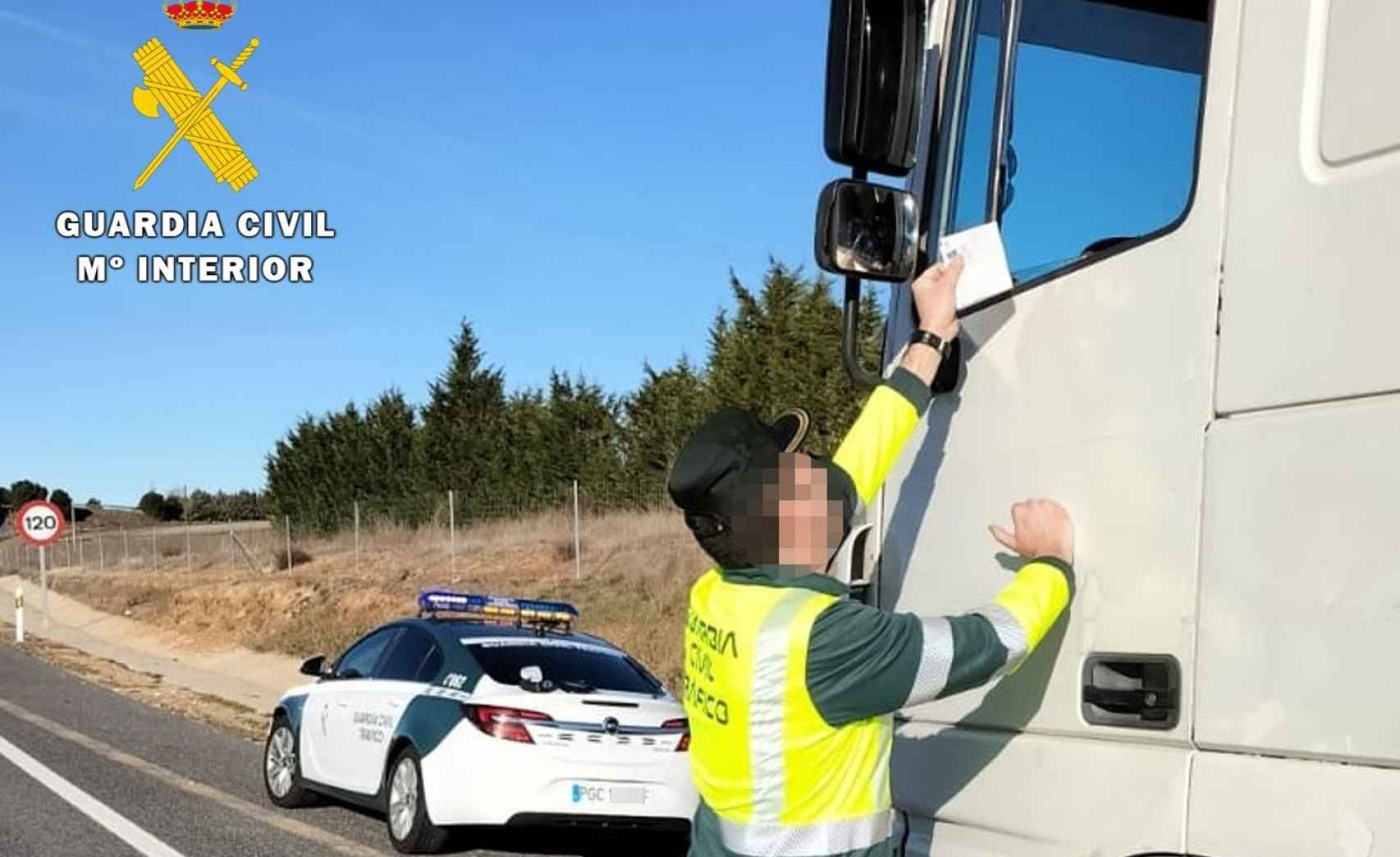 trafico inspeccion camion