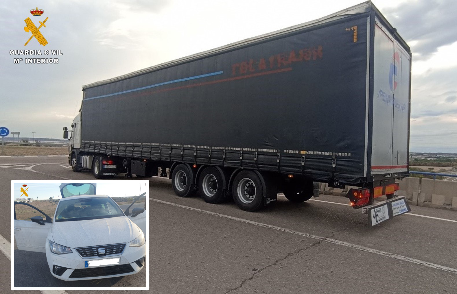 vehículo articulado mosca