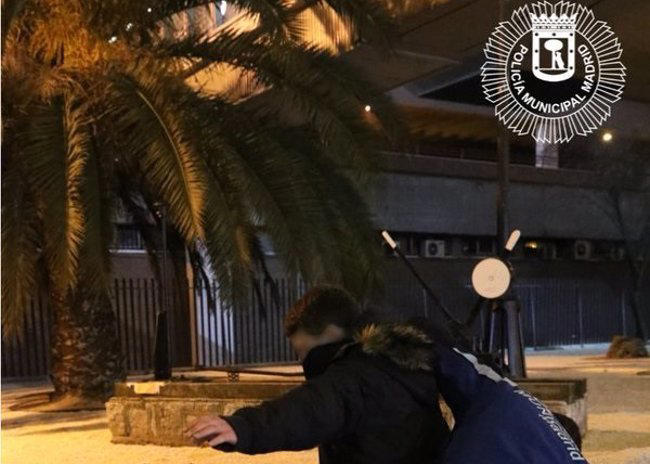 detenido menor policia madrid