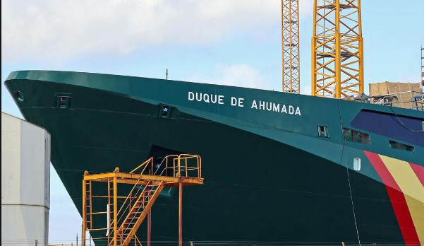 duque de ahumada buque oceánico