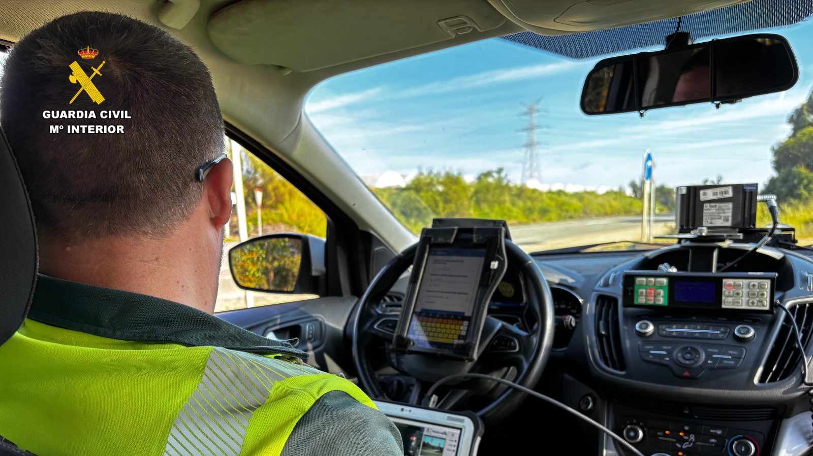 foto archivo radar guardia civil trafico