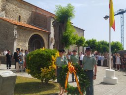 Acto del Marqués de las Amarillas en Noja