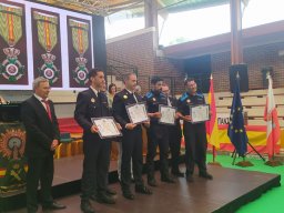Acto del Marqués de las Amarillas en Noja