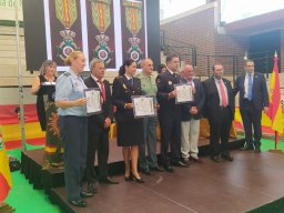 Acto del Marqués de las Amarillas en Noja