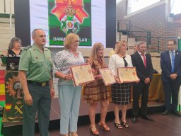 Acto del Marqués de las Amarillas en Noja