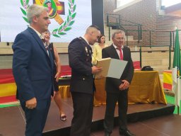 Acto del Marqués de las Amarillas en Noja