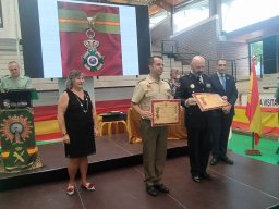 Acto del Marqués de las Amarillas en Noja