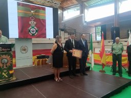 Acto del Marqués de las Amarillas en Noja