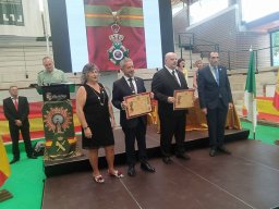 Acto del Marqués de las Amarillas en Noja