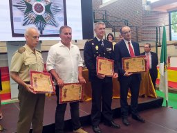 Acto del Marqués de las Amarillas en Noja