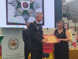 Acto del Marqués de las Amarillas en Noja