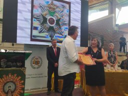 Acto del Marqués de las Amarillas en Noja