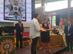 Acto del Marqués de las Amarillas en Noja