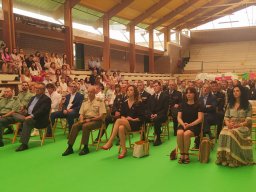 Acto del Marqués de las Amarillas en Noja