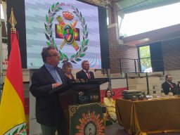 Acto del Marqués de las Amarillas en Noja