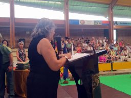 Acto del Marqués de las Amarillas en Noja