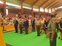 Acto del Marqués de las Amarillas en Noja