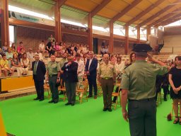 Acto del Marqués de las Amarillas en Noja