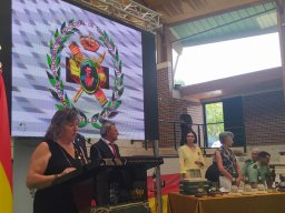 Acto del Marqués de las Amarillas en Noja