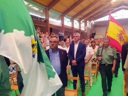 Acto del Marqués de las Amarillas en Noja