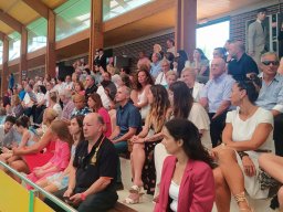 Acto del Marqués de las Amarillas en Noja