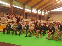 Acto del Marqués de las Amarillas en Noja