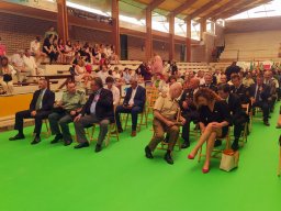 Acto del Marqués de las Amarillas en Noja