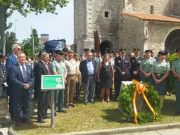 Acto del Marqués de las Amarillas en Noja