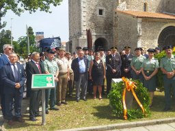 Acto del Marqués de las Amarillas en Noja