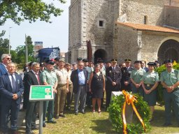 Acto del Marqués de las Amarillas en Noja