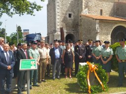 Acto del Marqués de las Amarillas en Noja