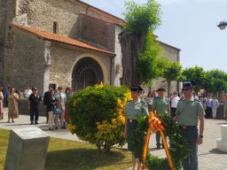 Acto del Marqués de las Amarillas en Noja