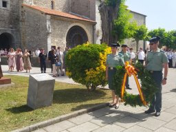 Acto del Marqués de las Amarillas en Noja