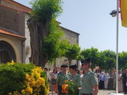 Acto del Marqués de las Amarillas en Noja