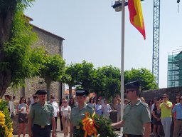 Acto del Marqués de las Amarillas en Noja