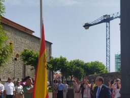 Acto del Marqués de las Amarillas en Noja