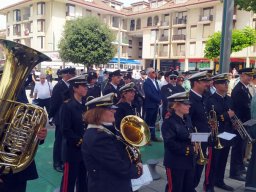 Acto del Marqués de las Amarillas en Noja