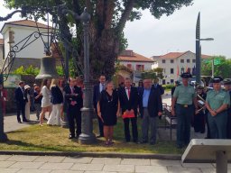 Acto del Marqués de las Amarillas en Noja