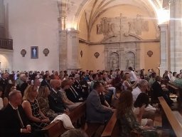 Acto del Marqués de las Amarillas en Noja
