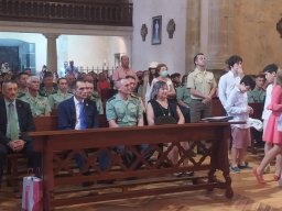 Acto del Marqués de las Amarillas en Noja