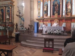 Acto del Marqués de las Amarillas en Noja