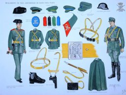 Uniformes de la Guardia Civil