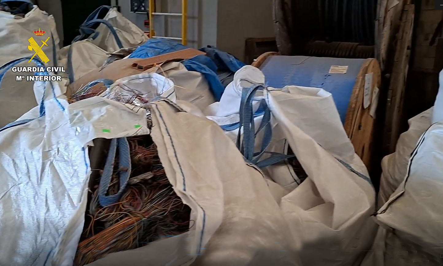 robo cobre sacas asturias