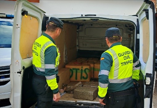 trafico loja aprehensión droga